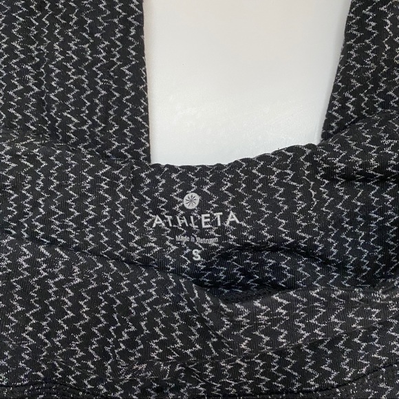 Grey Patterned Athleta Leggings - Picture 3 of 5